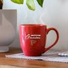 Rico Industries NFL Football Atlanta Falcons Grandma Red 16 oz Team Color Laser Engraved Ceramic Coffee Mug view 2