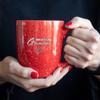 Rico Industries NFL Football Atlanta Falcons Grandma Red 16 oz Team Color Laser Engraved Ceramic Coffee Mug view 4