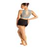DANZNMOTION Womens Gracelle Twist Front Dance Top 23308A (Green, Womens Small) view 2