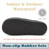 cosyone1997 Mens Slippers Indoor Outdoor, Warm House Shoes for Men with Plush Lining and Non-Slip Sole, Cozy Winter Comfort Footwear Size 7-8 view 4