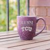 Rico Industries NCAA TCU Horned Frogs Alumni 16 oz Team Color Laser Engraved Ceramic Coffee Mug view 3