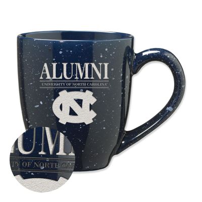 Rico Industries NCAA North Carolina Tar Heels Alumni 16 oz Team Color Laser Engraved Ceramic Coffee Mug