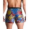Under Armour Men's Performance Tech Mesh Graphic 6" Boxer Briefs Tech Blue Large view 2