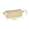 YS0911 Invisible Travel Waist Pack Waist Pouch For Passport Money Belt Bag Hidden Security Wallets Casual Bag For Men Women Small Travel Wallets With Strap For Men Women Cash Hidden Money Pouch view 3