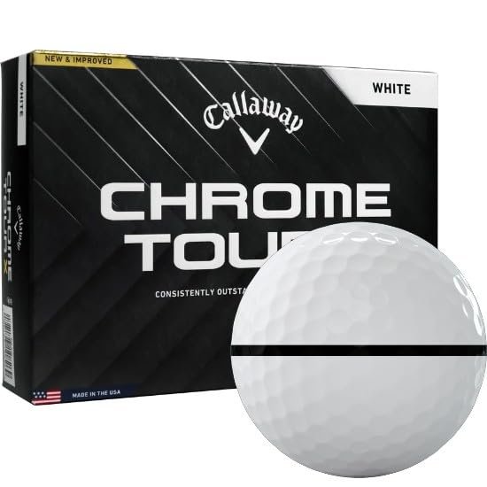 2024 Callaway Golf Chrome Tour X AlignXL Golf Balls