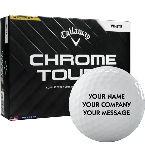2024 Callaway Golf Chrome Tour X Personalized Golf Balls