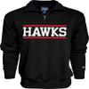 Atlanta Hawks NBA Officially Licensed Quarter Zip Sweatshirt Alternate Color, Large view 1