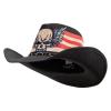 e4Hats.com Western Toyo US Flag Hat - Skull Flag M view 1