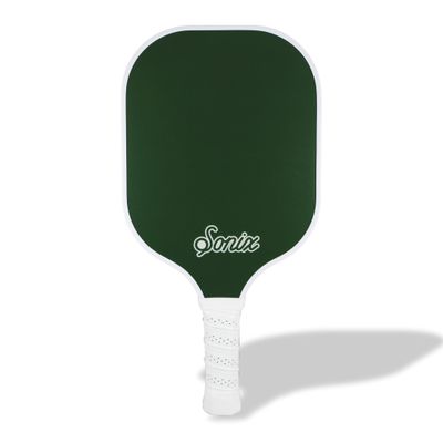 Sonix | Stylish Premium Pickleball Paddle | Fiberglass Surface, Non-Slip Cushion Grip| Single Pickle Ball Racket | Forest Green