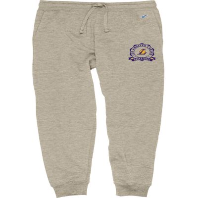 Los Angeles Lakers NBA Officially Licensed Sweatpants Jogger Oatmeal, Large