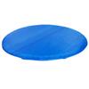 SUOGROLI Outdoor Trampoline Cover - Wear-Resistant PE Rain Snow Protection Trampoline Parts for Round Trampoline,15FT,Blue view 1