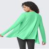 G4Free Long Sleeve Summer Cardigan for Women Lightweight Sun Protection Shirts Fast Dry Travel Outfits Cruise Wear (Mint,M) view 4