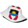 Antigua and Barbuda Flag Bucket Hat Women Men Flag Hat Summer Travel Beach Sun Hats for Women Men view 2