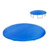 SUOGROLI Outdoor Trampoline Weather Cover, Rain Snow Sun Shade Protection Cover for Round Trampoline Accessories,14FT,Blue view 1