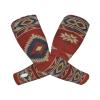 WFTTFOU Southwestern Geometric Native American Sun Protection Cooling Arm Sleeves For Men Women, Uv Compression Cooling Sleeve For Sports, Black view 2