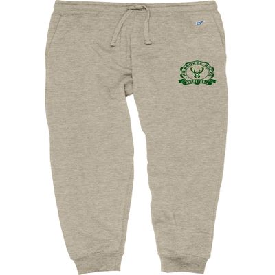 Milwaukee Bucks NBA Officially Licensed Sweatpants Jogger Oatmeal, X-Large