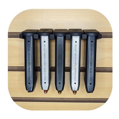 Hammy3DPrints Mount for Canik TP9 Mags - Slatwall | Magazine Holder Storage Rack (HoldUp Disp.)
