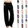 Dademeo Cotton Linen Pants Linen Crop Pants Linen Womens Clothing Linen Blend Pants for Women Plus Size Linen Pants for Women view 1