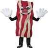 Eamior Bacon Waver Suit Mascot Costume Adult Size for Men & Women with Built-in Fan Inside the Head view 1