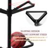ASQUAR Basketball Ball Stand, Ball Rack, Ball Storage Rack, Standing Ball Storage Holder, 2/3/4/5/6/8/10 Ball, Sports Equipment Storage Rack, Suitable for Volleyball, Football (Size : E) view 3