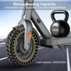 BANGTING 1PCS 60/70-6.5 Scooter Tire, 10x2.5 inch Tire Solid for Segway Ninebot Max G2 / G30 / G30D / G30E / G30E / G30LP / G30D II / G30 Max, 10x2.5-6.5 Tires Replacement for Electric Scooter (Yellow view 4