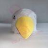 Eamior White Seagull Mascot Costume Adult Size for Men & Women with Built-in Fan Inside the Head view 3