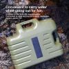 Outdoor pure water bucket for household water storage,vehicle mounted with faucet to fill drinking water,empty bucket,camping water tank,large,Suitable for outdoor camping, hiking and car driving ( Si view 2