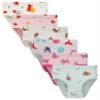 Boboking Kids Soft Cotton Cat Panties Little Girls' Underwear Toddler Briefs 3T White Rainbow view 1