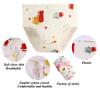 Boboking Kids Soft Cotton Cat Panties Little Girls' Underwear Toddler Briefs 3T White Rainbow view 2