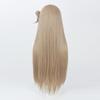 TTYAO REII Cosplay Wig 31.5 Inch Khaki Long Game Hair with Bangs Synthetic Fiber Wig for Halloween Role Play view 2