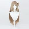 TTYAO REII Cosplay Wig 31.5 Inch Khaki Long Game Hair with Bangs Synthetic Fiber Wig for Halloween Role Play view 4