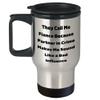 Fiance Travel Mug | They Call Me Fiance Because Partner In Crime Makes Me Sound Like A Bad Influence | Funny Fiance Gifts for Mother's Day from Fiance view 1