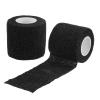 PATIKIL 2 in x14.76ft Camo Tape Wrap, 2 Rolls of Self-Adhesive Camouflage Tape for Hunting Climbing Outdoor Camera Flashlight, Black view 1