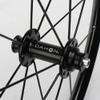 16inch 349 BMX Wheel Folding Bicycles Wheelset V Brake Aluminum Alloy Double Wall Rim Quick Release 74-130MM 8 9 10 11 Speed 16/24 Holes view 2