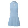 NineFit Basics Women's Tennis Dress with Shorts Active Exercise Workout Sports Athletic Dresses for Women Women S (Light Blue, XXL), XX-Large view 2