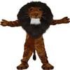 Lion Mascot Costume Adult Size for Men & Women with Built-in Fan Inside the Head view 1