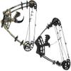 AMEYXGS Archery Compound Bow Dual-Purpose Steel Ball Hunting Bow 45lbs Triangle Bow Catapult for Outdoor Hunting Fishing for LH and RH (Black) view 2