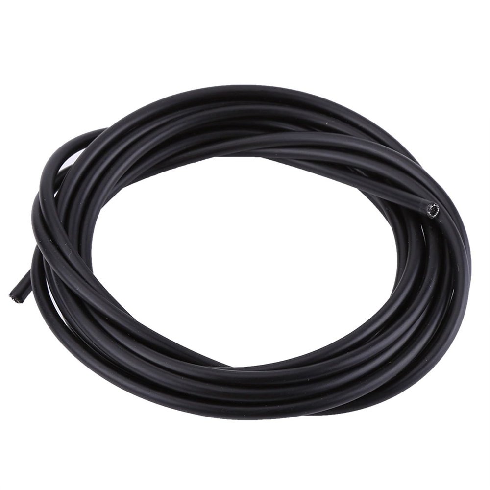 Locadence 9.84Ft Bike Shift Cable, 4mm Dia High Strength Bicycle Shifter Cable, Bike Derailleur Cable Hose Replacemet for Mountain Bikes and Road Bikes (Black)