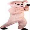 Cute Pink Pig Mascot Costume Adult Size for Men & Women with Built-in Fan Inside the Head view 1