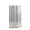 10pcs Spoke Fit Fit Fit For MAVIC CR AK EQ Wheelset Spoke Road Bike Straight Flat Spokes With Spoke Cap Stainless Steel Spoke (Color : 290mm 10pcs) view 1