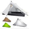 3F UL Gear LanShan pro Tent, 1 Person / 2 Person Outdoor Ultralight Camping Tent, 3-Season or 4-Season Professional Backpacking Ten, for Camping, Hiking, Trekking (Gray-2 Person, 4 Season) view 1