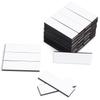 60Pcs of Baseball Lineup Board Magnets 0.5 x 1.6 inch, Strong Magnetic , Repeatable 0.08 Thickness for Coaching Boards, Secure and Reusable Name Tag Magnets for Coaches Clipboard (60, 0.5*1.6in) view 1