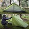 3F UL Gear LanShan pro Tent, 1 Person / 2 Person Outdoor Ultralight Camping Tent, 3-Season or 4-Season Professional Backpacking Ten, for Camping, Hiking, Trekking (Green-2 Person, 4 Season) view 4