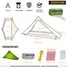 3F UL Gear LanShan pro Tent, 1 Person / 2 Person Outdoor Ultralight Camping Tent, 3-Season or 4-Season Professional Backpacking Ten, for Camping, Hiking, Trekking (Green-1 Person, 3 Season) view 3