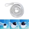 YS0911 5FT BumpersWhips Rope Docking DoubleBraided Marine FendersLine with Eye Boat Mooring Line for Yacht Accessories Oil and Rot Boat Bumper Multifilament Polypropylene Doublebraid Dock, Black view 3
