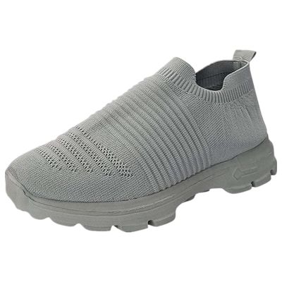 Ladmiple Walking Shoes Women Slip On Flats Womens Slip on Walking Shoes Comfort Lightweight Breathable Sock Shoe Non-Slip Mesh Casual Fashion Tennis Running Sneakers