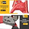 NineFit Basics Climbing Hand Ascender,Ce Certified Strong Rappelling Gear Equipment,Left Right Hand Ascender,for Rock Tree Arborist,Rescue Caving,8~13mm Rope, Orange view 3