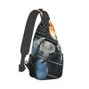 Ncpkcb Travel Hiking Daypack Fashion Chest Bag Solar System With Eight Planets Crossbody Backpack Sling Bag Chest Daypack For Men Women view 2