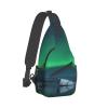 Ncpkcb Travel Hiking Daypack Fashion Chest Bag Aurora Borealis Iceland Natural Crossbody Backpack Sling Bag Chest Daypack For Men Women view 2