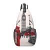 Ncpkcb Travel Hiking Daypack Fashion Chest Bag Booth Big Ben London Crossbody Backpack Sling Bag Chest Daypack For Men Women view 1